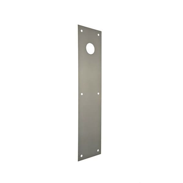 3-1/2" x 15" Push Plate Cut for Cylinder
